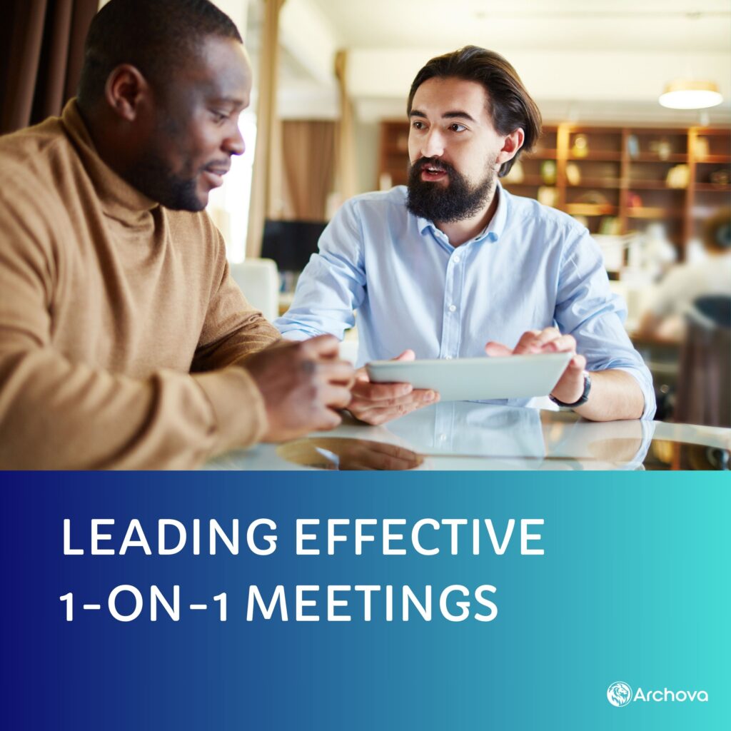 Leading Effective 1-on-1 Meetings